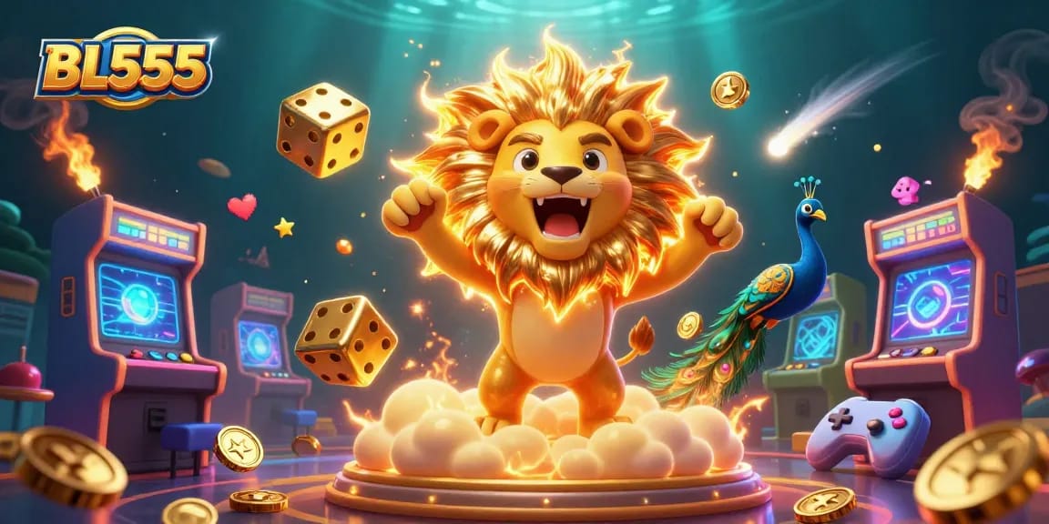 Experience thrilling gameplay with BL555's 3D casino universe featuring vibrant interactive elements and rich visuals.