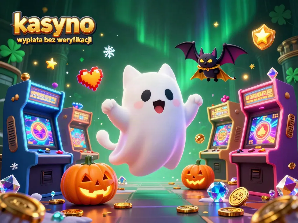 Join the fun at kasyno wypłata bez weryfikacji with ghostly characters and dynamic casino elements.