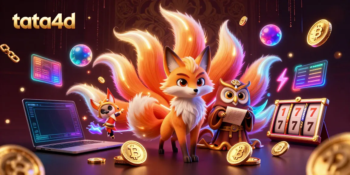 Play thrilling slots at tata4d with vibrant mascot characters and dynamic gaming elements.