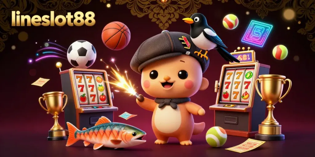 Spin to win big on lineslot88 with playful characters and exciting slot elements!