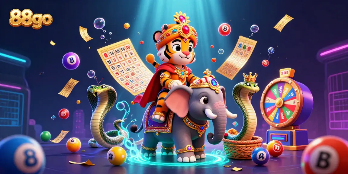 Experience thrilling gaming with 88go's vibrant lottery scene featuring dynamic elements.