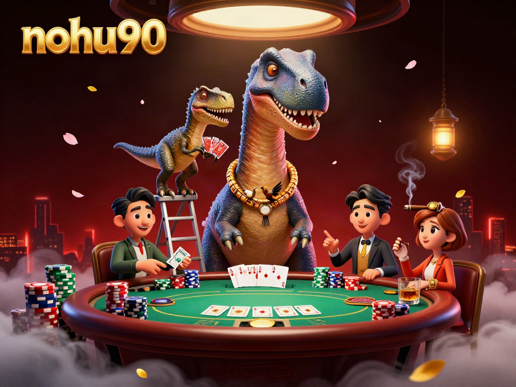 Engage in thrilling poker action with nohu90's vibrant casino adventure!