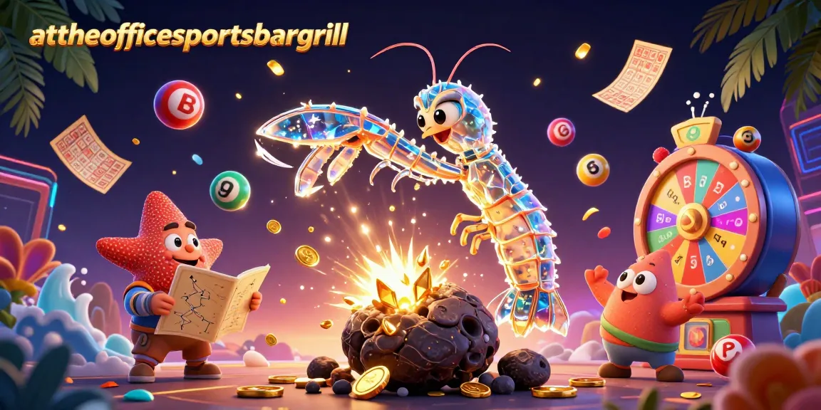 Gambaran menarik dari attheofficesportsbargrill, dengan samurai udang dan bintang laut dalam permainan lotere!