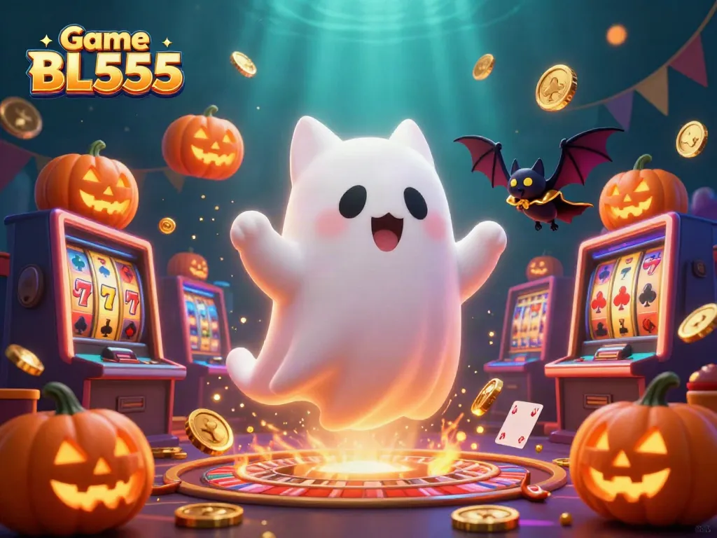 Experience thrilling gameplay with Game BL555 amidst vibrant casino elements and immersive graphics.