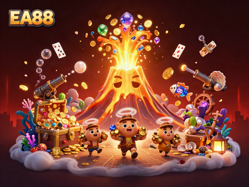 Experience the thrill of winning at EA88 with vibrant treasures and exciting gameplay elements.