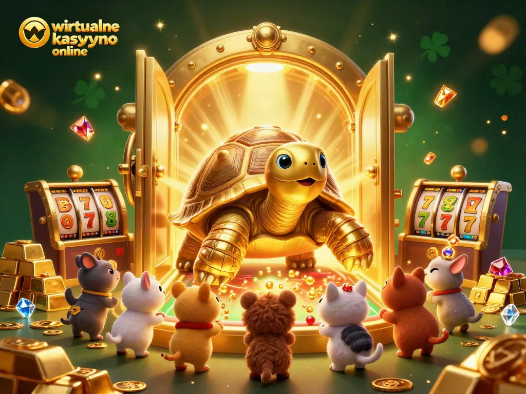 Engage with wirtualne kasyno online where a colossal tortoise pinball machine sparks excitement among eager players.