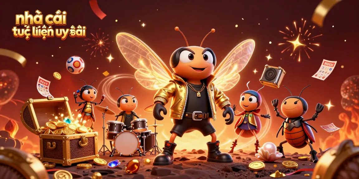 Engage with the ultimate online casino experience at nhà cái trực tuyến uy tín, featuring dynamic 3D characters in a vibrant interactive scene.