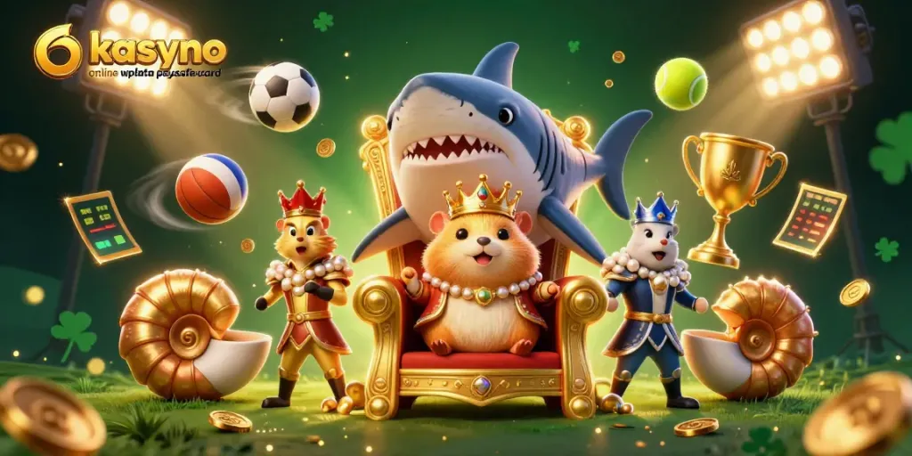 Experience the thrill of kasyno online wpłata paysafecard with this vibrant, dynamic casino scene.