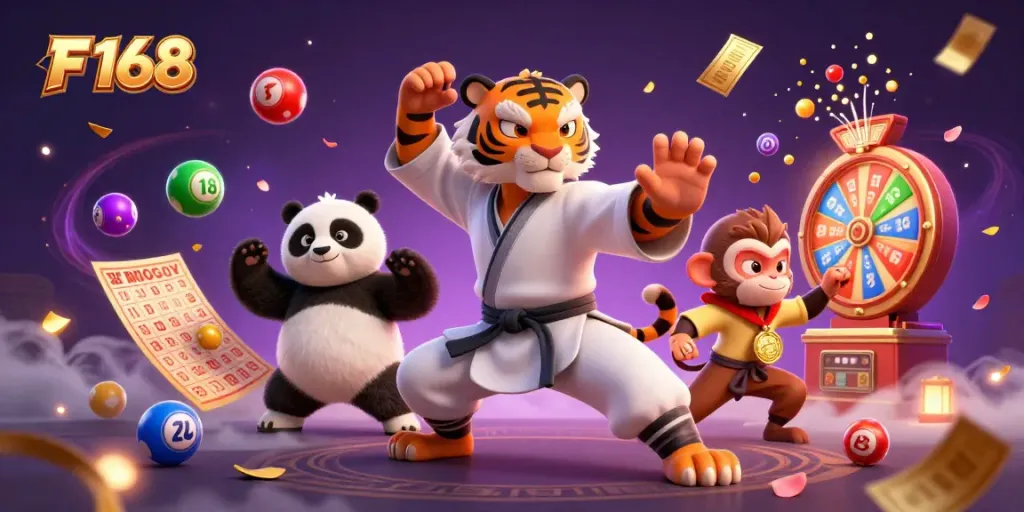 Experience winning moments with F 168 at an exciting online casino filled with vibrant game elements.