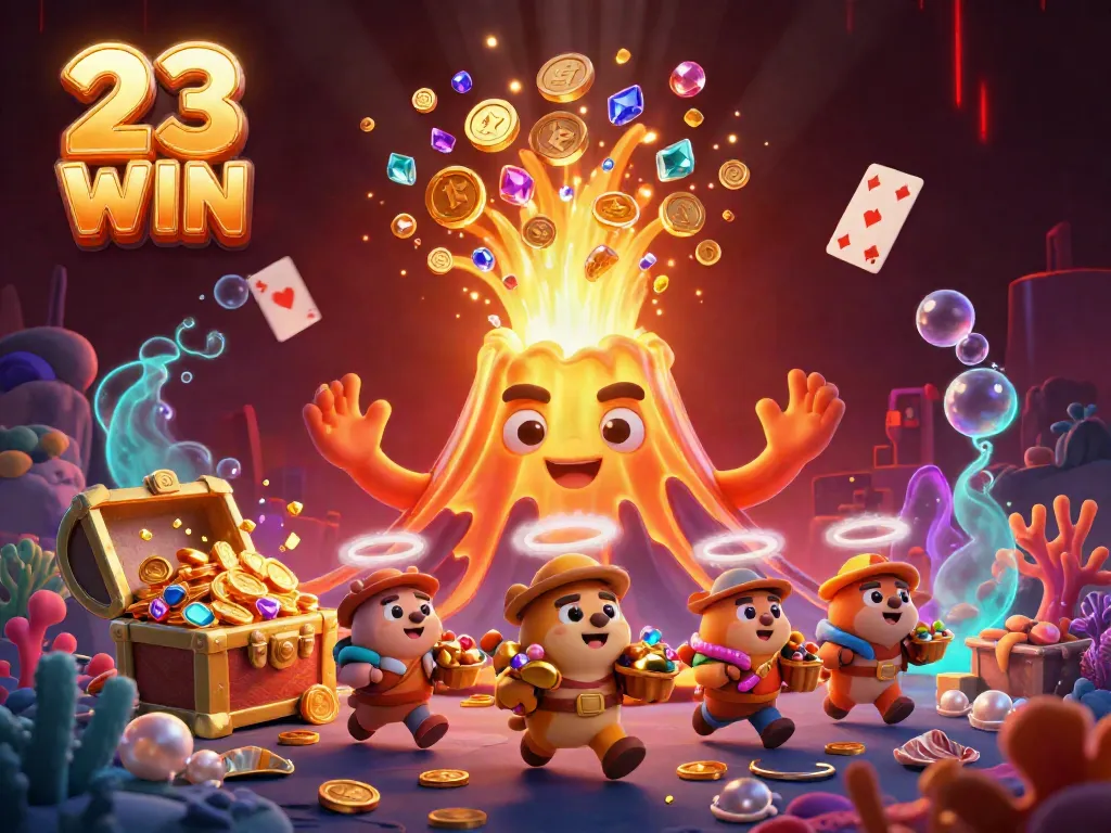 Experience luck and excitement at 23 WIN with explosive treasures and captivating casino visuals.